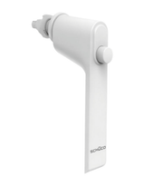 Schuco 247292 Security Window Handle with Push Button Lock - RAL 9016 Traffic White