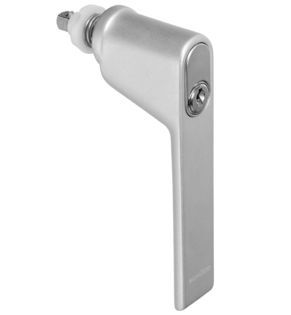 Schuco 247657 Security Window Handle with Integrated Key-Operated Locking Mechanism