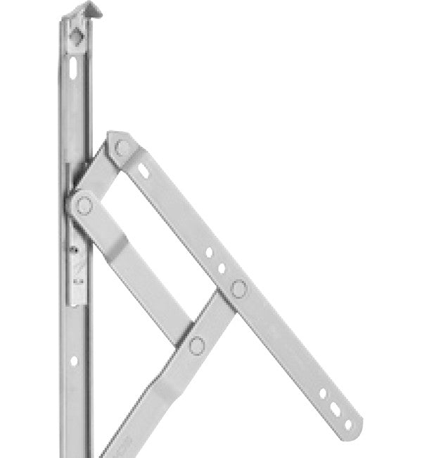 Schuco 248845 – Top-Hung Stay FS, L=522mm, Max 75kg, INOX, 10 LS + 10 RS