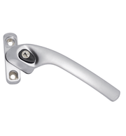 Schuco 276508 Right-Hand Lockable Multi-Point Window Handle - Satin Chrome