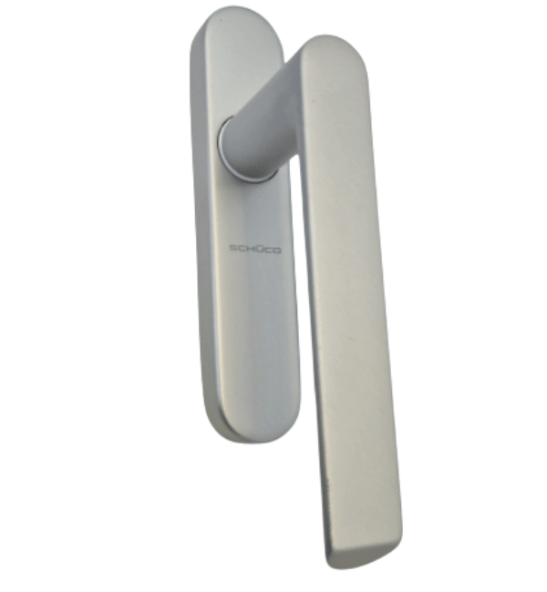 Schuco 276737 Silver Handle for ASE60 Sliding Doors (Cylinder-Free)