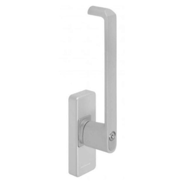 Schuco 277797 Left Hand Locking Tilt and Slide Door Handle - Black RAL 9005