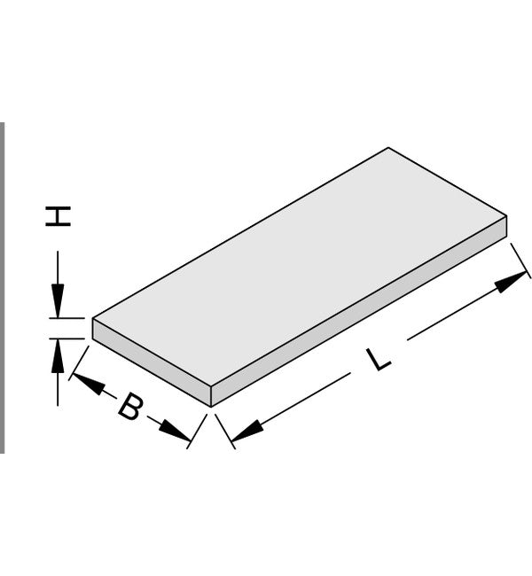 Schuco 298892 – Glazing Block, Plastic, 100x35x5mm, Blue, Pack of 100