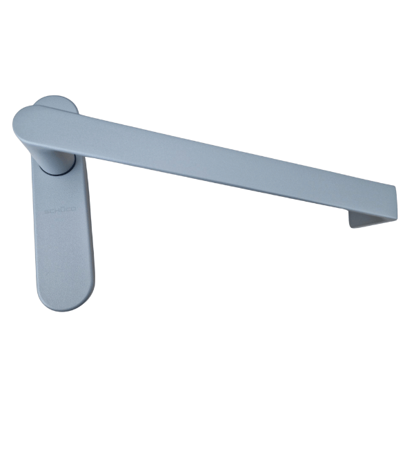 Schuco 269227 Lift & Slide Door Handle - RAL9006 Grey (Internal Lever)