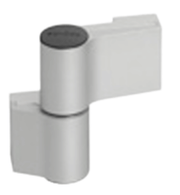 Schuco 279550 Surface-Mounted Two-Part Door Hinge - 22/94 C0 Silver Finish