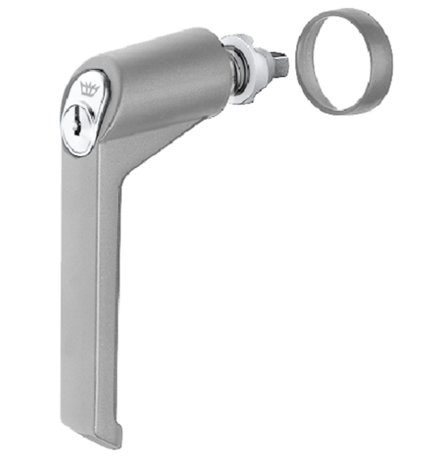 Schuco Royal Push-in Handle Locking 234014 Silver or 234017 White for Tilt and Turn Systems