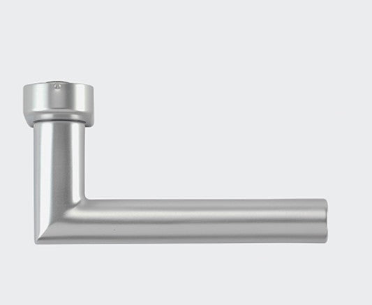 Schuco 240032 Straight Pull Handle - Natural Silver Aluminium