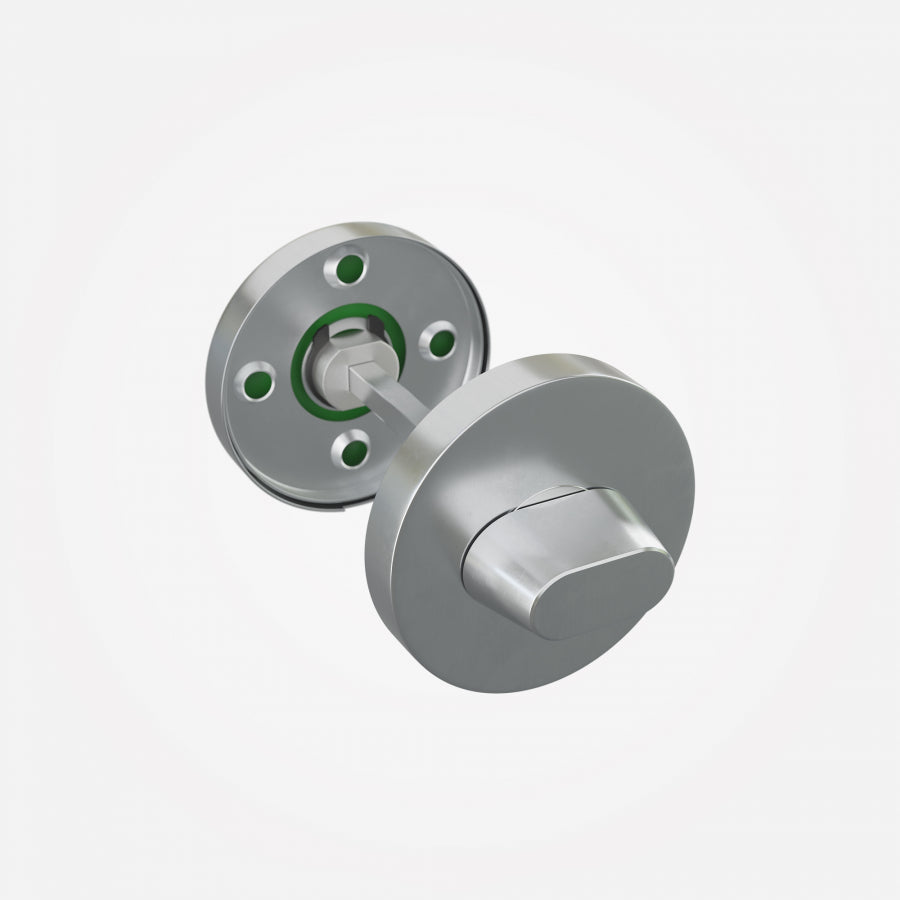 APECS INOX Grade 304 Stainless Steel Turn & Release Door Hardware with Coin Release