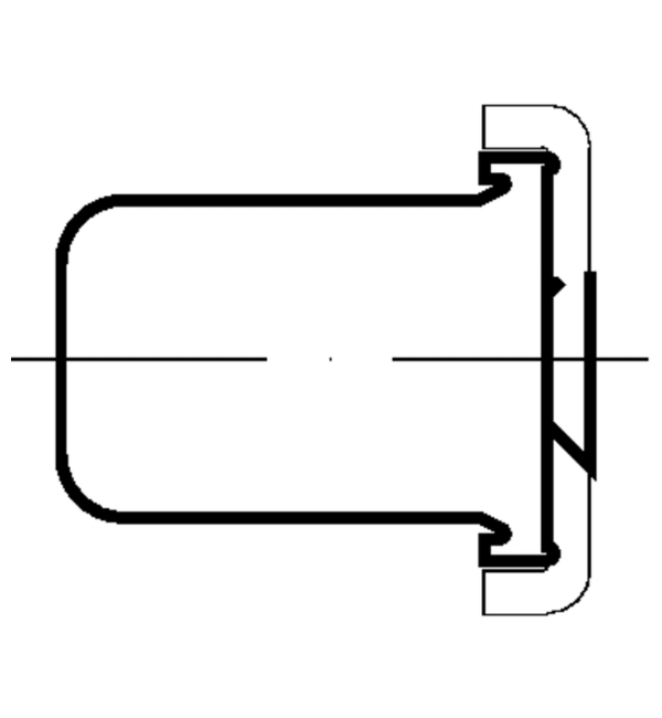 Schuco 240420 Aluminium Door Strike Plate - Genuine Security Hardware