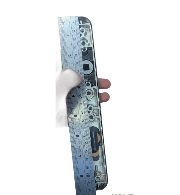 Smart Visglide ACSZ803 Sliding Door Handle - External Anthracite Gray Aluminium
