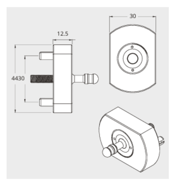 ALPRO AL 4400 Automatic Sliding Door Magnetic Lock - 680kg Holding Force