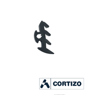 Cortizo 240124 Glazing Outer Gasket - 3.6mm Thickness, 5 Meter Length