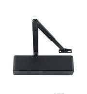 ARRONE AR1500 Overhead Door Closer - Black (RAL 9005), Adjustable EN2-EN4 Power, Surface Mount, Item 50023895