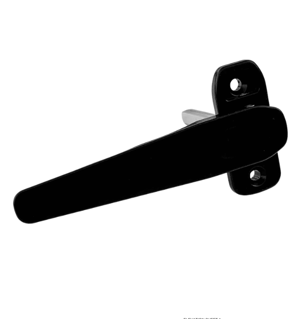 Smart Aluminium ACDV426 Contemporary Bifold Patio Door Handle with Integrated Escutcheon Plate