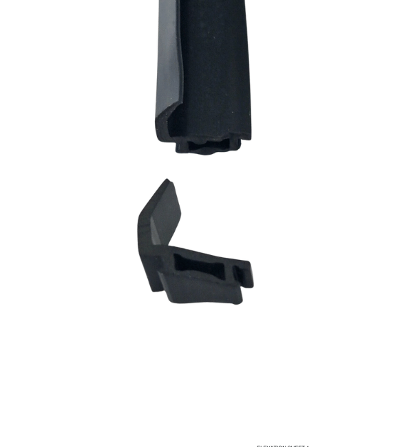 Cortizo 353766 5-Meter Top Seal Gasket for Aluminum Bi-Fold Doors