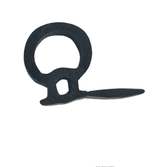 CORTIZO 203010 Bubble Weather Seal Gasket - 5 Meter Lengths for Aluminum Systems