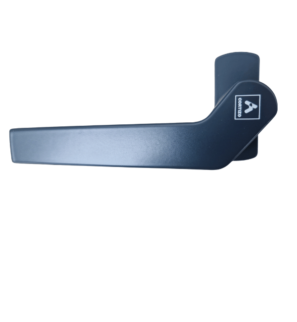 CORTIZO Offset Single Handle for Windows - Black & Anthracite Grey