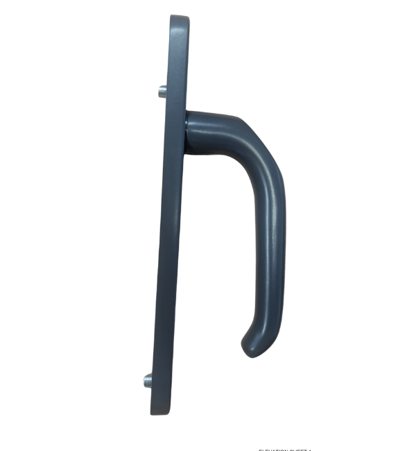 Smart Visglide ACSZ803 Sliding Door Handle - External Anthracite Gray Aluminium