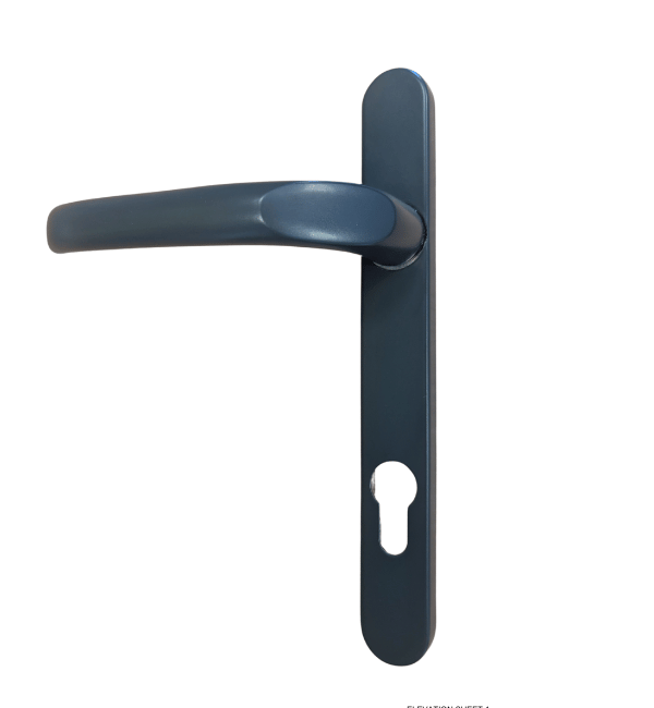 Smart Visglide ACSZ803 Anthracite Gray Internal Sliding Door Handle for Aluminium Doors