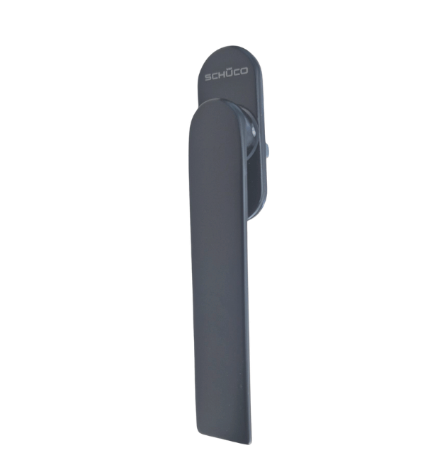 Black SCHUCO Folding Sliding Door Shootbolt Hand Lever 247886