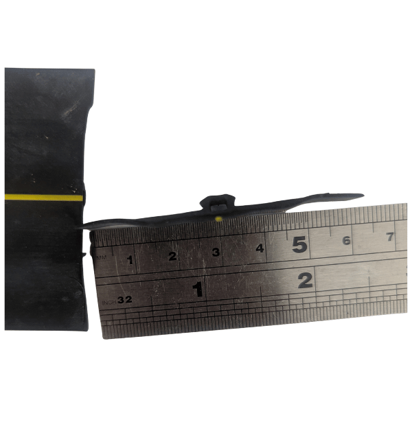 Kawneer 273723 EPDM Rubber Glazing Stop Gasket - 5 Meter Roll