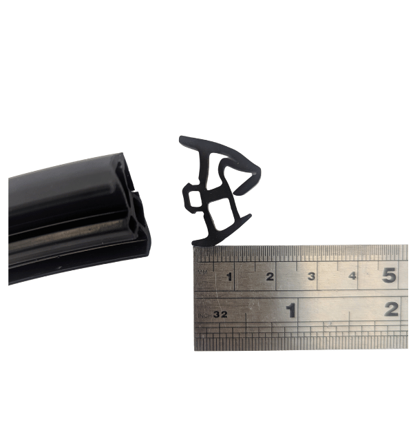 Kawneer 500454 EPDM Rubber Gasket - 5 Meter Roll for Entrance Systems