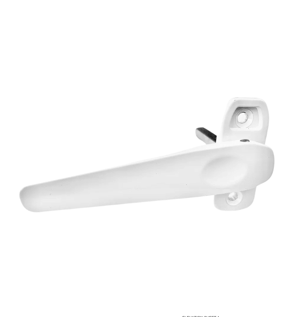 Smart Aluminium ACDV426 Contemporary Bifold Patio Door Handle with Integrated Escutcheon Plate