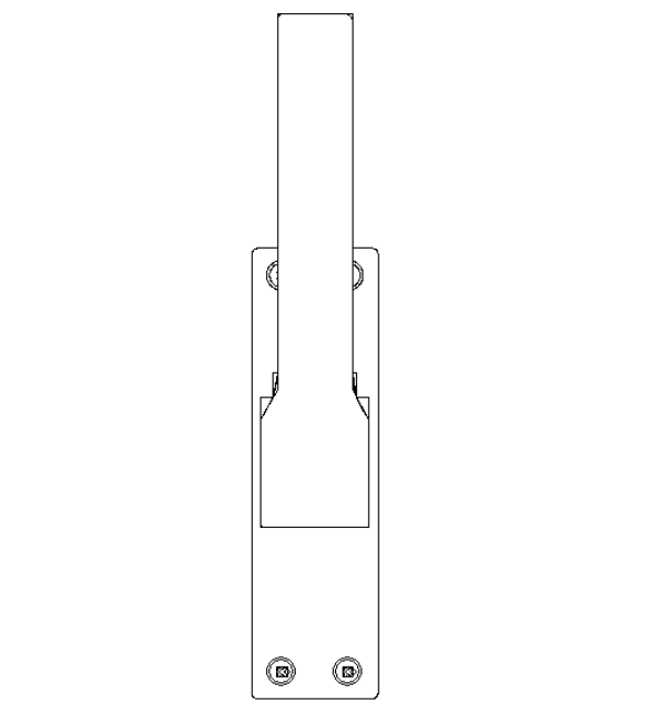Schuco 209010 Heavy Duty Shoot Bolt Lever - Professional Multi-Point Locking System Actuator