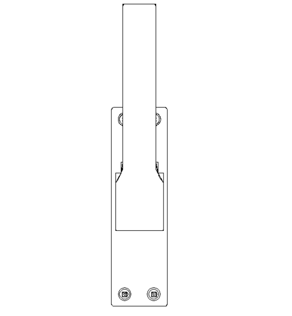 Schuco 209599 EV1 Left Hand Heavy Duty Commercial Door Security Lever Bolt
