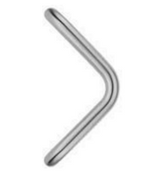 Schuco 210783: 380mm Triangular Stainless Steel Door Pull Handle - Executive Grade, 90mm Projection Geometric Hardware