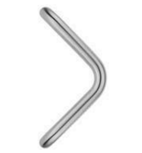 Schuco 210783: 380mm Triangular Stainless Steel Door Pull Handle - Executive Grade, 90mm Projection Geometric Hardware