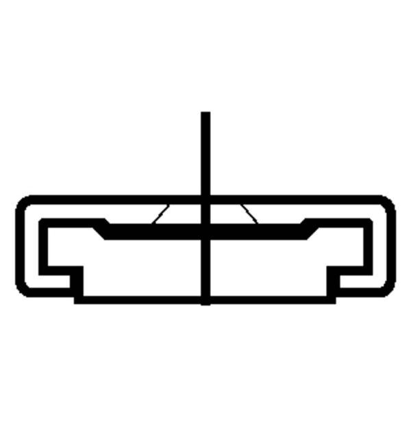 Schuco 212893 Advanced Slide Guide Rail for Door Closers - Precision Commercial Control System
