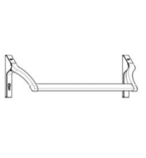 Schuco 212991 1150mm Extended Length Hollow Handle Bar for Commercial Doors