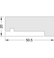 Schuco 220321 Glazing Support - PUR – diagram