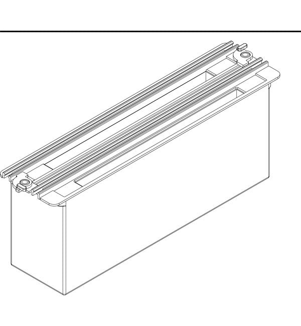 Schuco 220598 Ventilation Cassette - Black – diagram