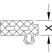 Schuco 224935 – Adapter Gasket - 6mm – diagram