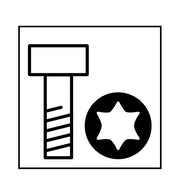 Schuco 225128 – Fixing Screw for Projected Stay FS – diagram