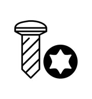 Schuco 225134 – Self-Tapping Screw M5x9 – diagram