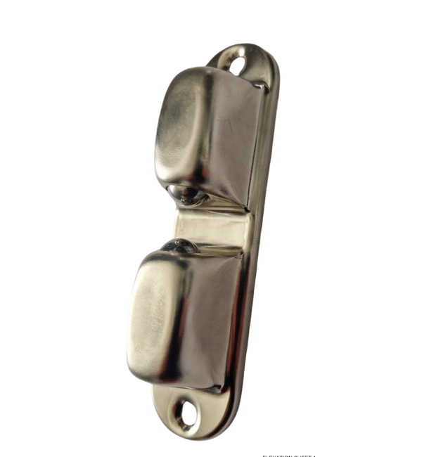 Schuco 227173 Bi-fold Door Stop Retaining Catch - Stainless Steel