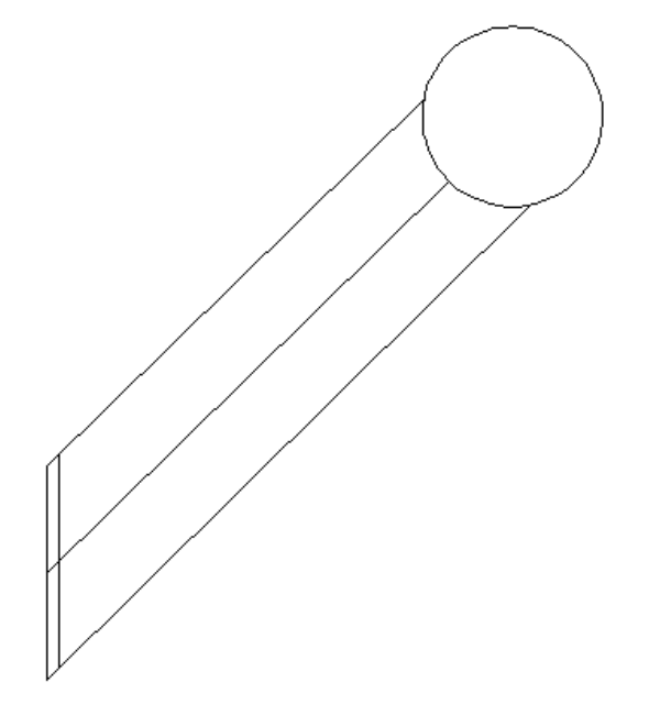 Schuco 240103 L1800mm Stainless Steel Angled Pull Door Handle - Commercial Grade Hardware