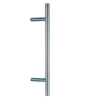 Schuco 800mm Stainless Steel Angled Pull Door Handle (240098)