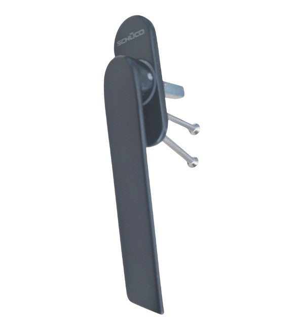 Schuco 240886 – Flat Lever Handle for ASS 70FD Bifold Doors, Black – product photo