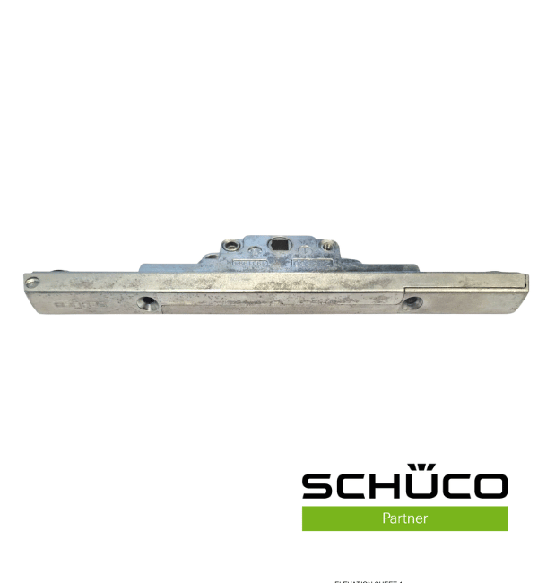 Schuco 275068 Cavity-Fitted Window Gearbox - Double Throw Mechanism