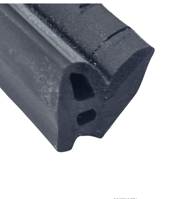 SCHÜCO 284826 Glazing Gasket - 5 Meter Weather Seal for Aluminium Systems