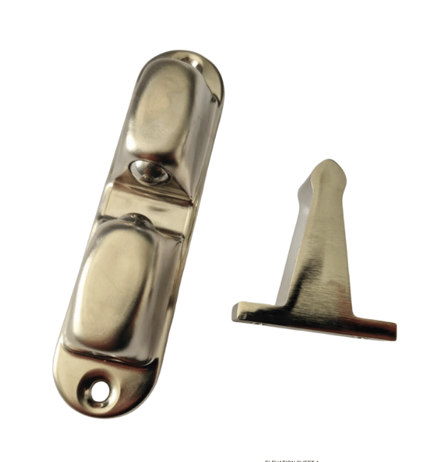 Schuco 227173 Bi-fold Door Stop Retaining Catch - Stainless Steel