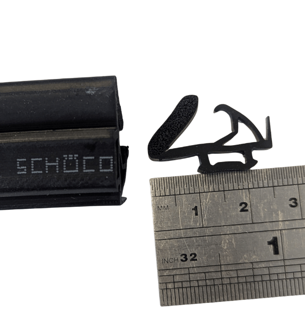 Schuco Gasket 245891 - 5 Meter Premium EPDM Seal for Aluminum Windows & Doors