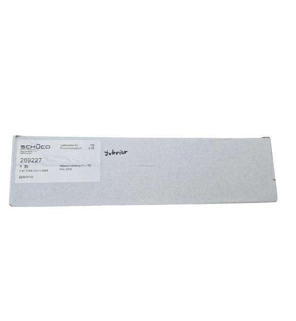 Schuco 269227 Lift & Slide Door Handle - RAL9006 Grey (Internal Lever)