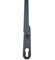 Schuco Black Aluminium Lever Handle 269407 for Lift & Slide Doors (Outside)