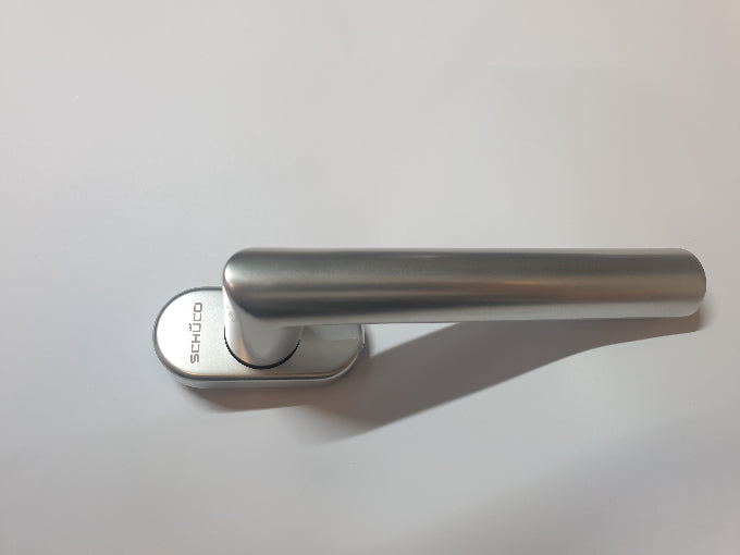 Schuco 240032 Straight Pull Handle - Natural Silver Aluminium