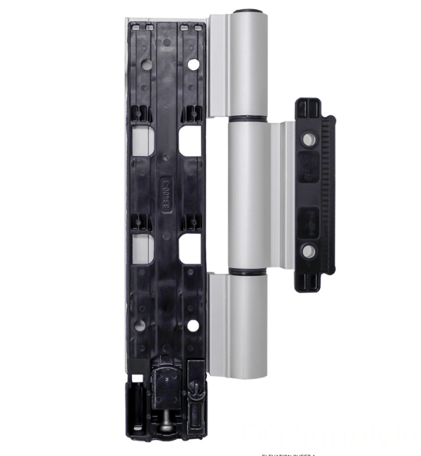 Schuco R01 Barrel Hinge 239584 - Durable Silver Finish Door Component